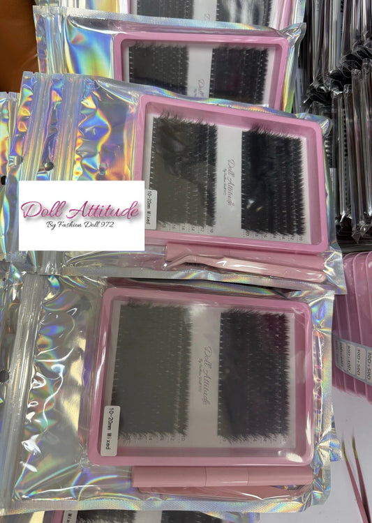 Cluster faux cils naturels