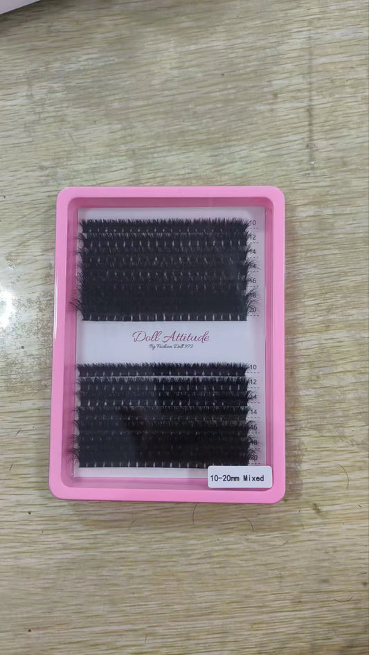 Cluster faux cils naturels