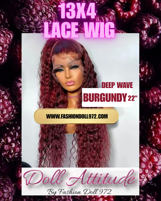 Burgundy Deep Wave