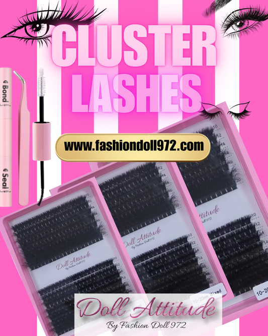 Cluster faux cils naturels