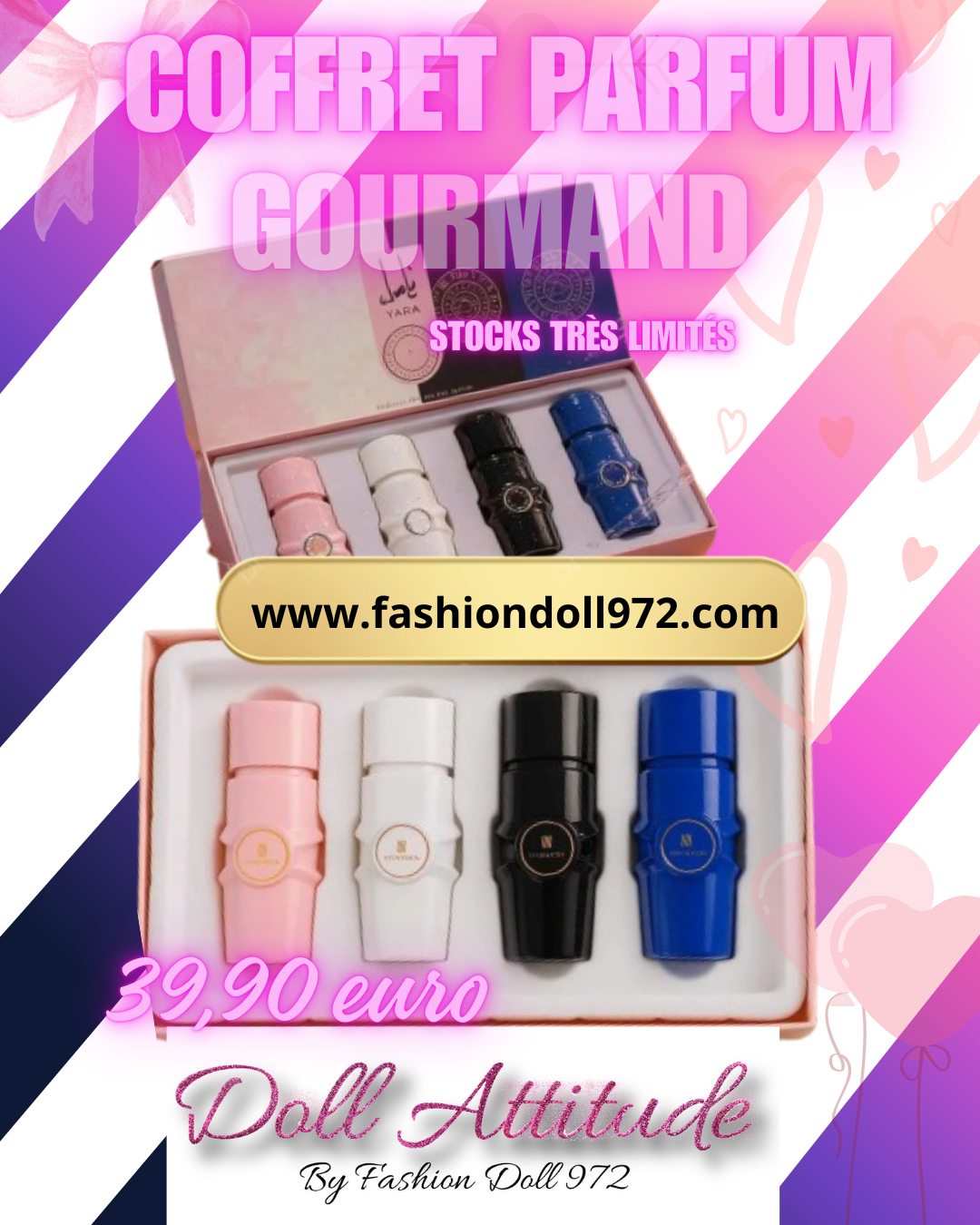 Coffret Parfum Yara Mystical